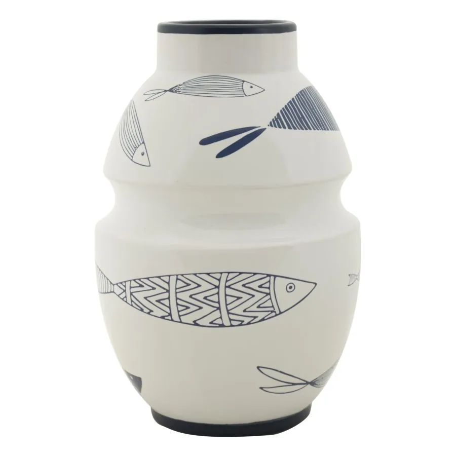 Wazon Ceramiczny Ryba 15x24 cm